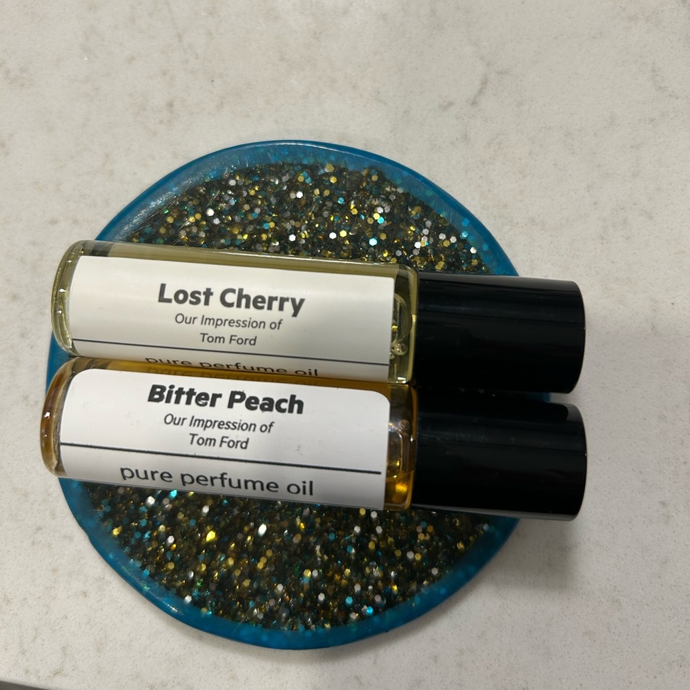 Brand new Oil Perfumery Impressions of Tom Ford Lost Cherry and Bitter Peach